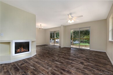 Check out the visual warmth of this electric firep