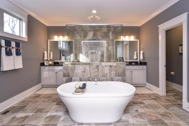 Dresden-deluxe master bath. Photo for representation purposes only. 