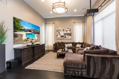 Formal Living for Movie Night