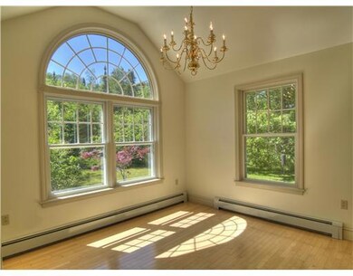 Dining Room. sun room overlooking...