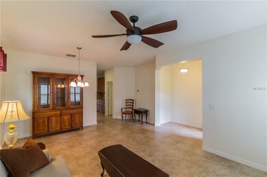 Living room with a view of dining room/area and fo