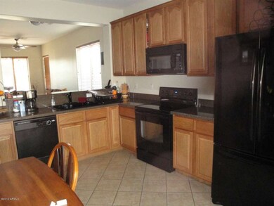 Newer appliances and eat in kitchen