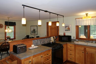 Kitcehn open to dining