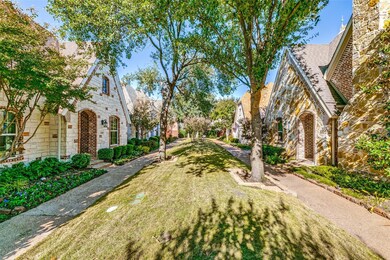 Front of the house faces the greenbelt.