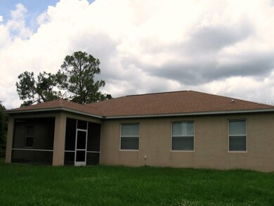 Rear of home