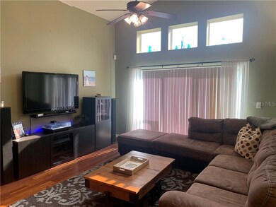 Living Room with sliding glass doors to back yard.