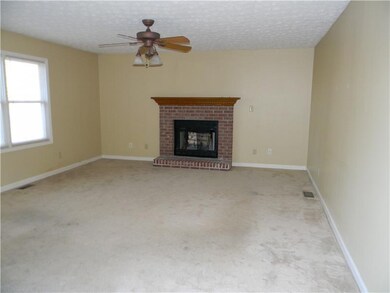 Family Room. Family Room with Fireplace