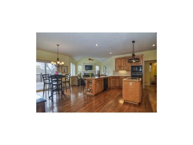 Spacious, light and bright Kitchen. Opens to Break