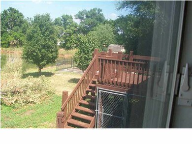 Deck covered dog pen