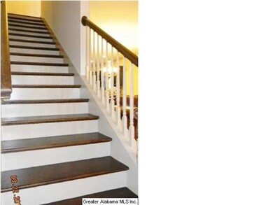 Pretty Wood Stairs to 2nd Level
