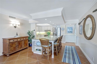 Open kitchen with large island, perfect for entertaining.