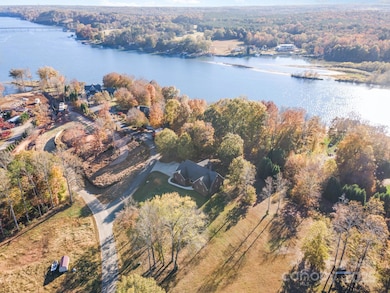 long range view with lake