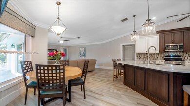 Enjoy the breakfast nook with gorgeous views