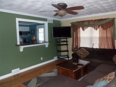 Living Room with Hardwoods
