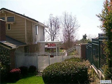 giant side yard with dog area