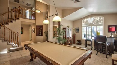 Living room - pool table conveys!