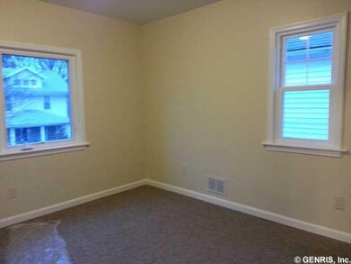 Bedroom. This the largest of the three bedrooms.  