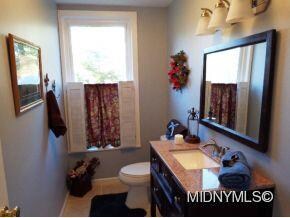1st floor half bath