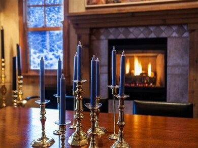 Intimate dining room