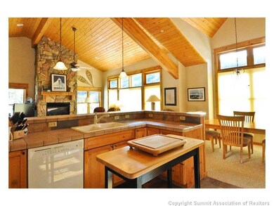 Kitchen. Spacious kitchen has plenty of room for m
