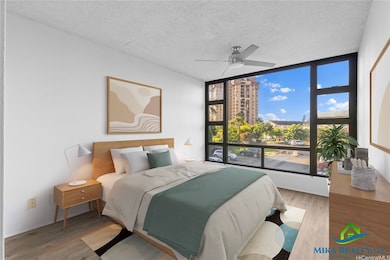 One Bedroom virtually staged *Enhanced Photo