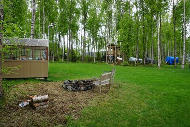 Green house and tree house