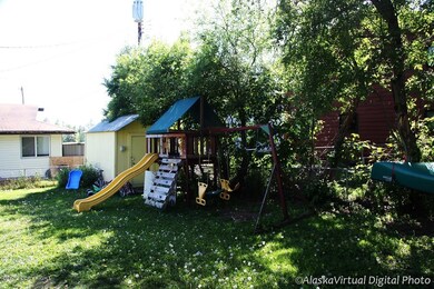 Shed In BackYard Play Set Can Stay Or Go