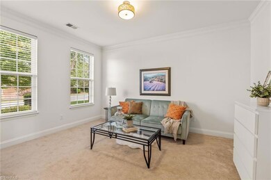 Bright and Sunny front Living room, can be used as extra entertaining, small den, or work space!