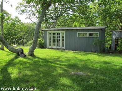 Shed/studio with water