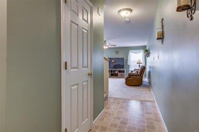 14' entry foyer with a coat closet. 6-panel doors 