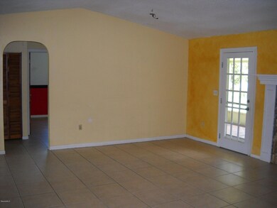 Tiled open floor plan