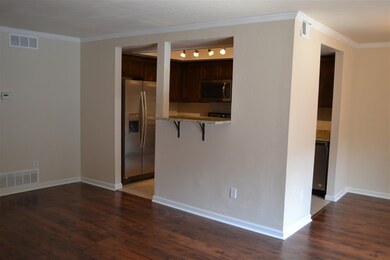 Great room featuring new easy care laminate floori