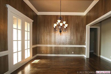 A beautiful dining room view from the faux french
