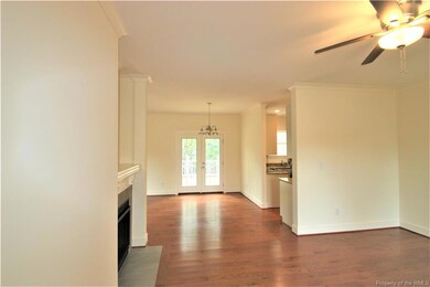 Living Room into Dining Area