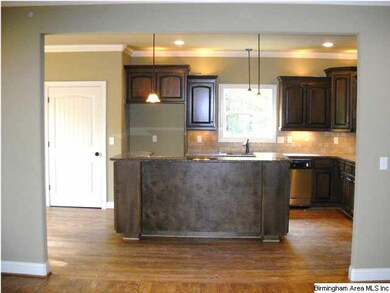 View to Kitchen from Family Room