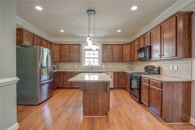 Impressive kitchen with loads of granite counterto