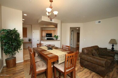 living room facing kitchen