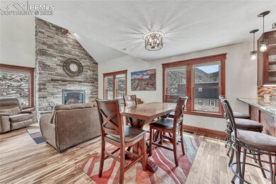 Dining area and great room.