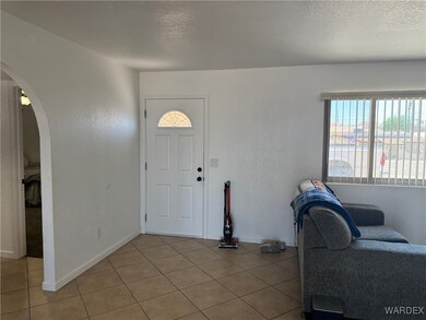 Tiled entryway