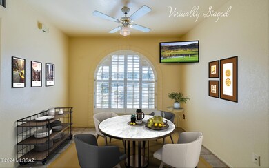 Breakfast Nook Virtually Staged
