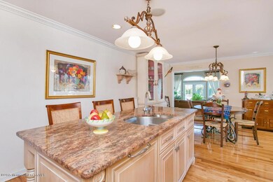 Kitchen with Breakfast Area is Backgroun
