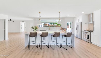 10' Quartz Waterfall Kitchen Island