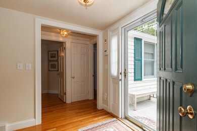 Entering through front door