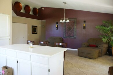 kitchen into family room