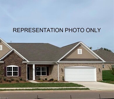 Twin home being built similar to the photo but not exact. Photo use as a representation phot.