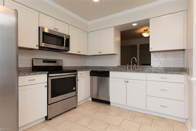 Stainless Steel Appliances and granite countertops!