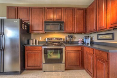 Kitchen with SS Appliances