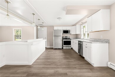 Kitchen with dining area