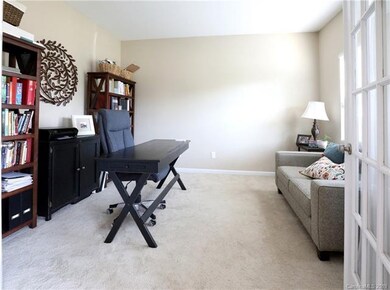 Flex Space is perfect for Office with French doors off Foyer
