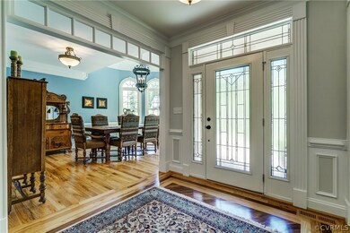 View from Foyer into the Formal Dining Room